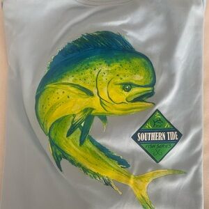 Southern Tide Fishing Long Sleeve T